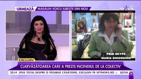 Maria Ghiorghiu, clarvăzătoarea care a prezis incendiul de la Colectiv anunță MARELE DEZASTRU!