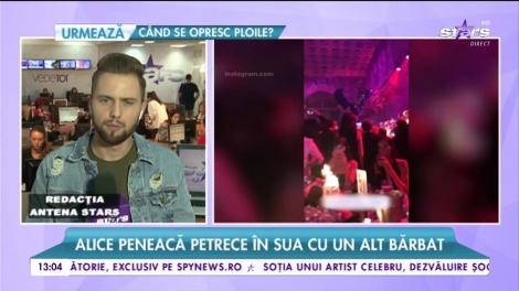 Alice Peneacă petrece în SUA cu un bărbat cunoscut