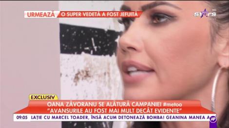 Oana Zăvoranu se alătură campaniei #metoo: „Ajungi într-un moment în care spui mai bine mai sărac”