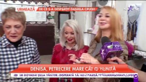 Denisa de la Bambi este sărbătorita zilei. Artista va avea o petrecere cât o nuntă