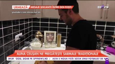 Alina Ceauşan ne pregătește sarmale tradiționale