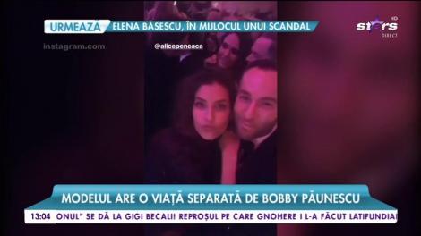 Alice Peneacă, tot mai departe de soțul ei. Modelul are o viață separată de Bobby Păunescu