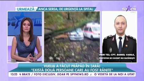 Vijelia a făcut prăpăd în țară! „Există două persoane care au fost rănite”