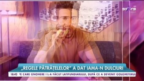 Dorian Popa și-a luat adio de la dietă. ”Regele pătrățelelor” a dat iama-n dulciuri