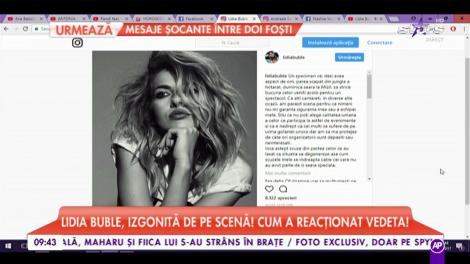 Lidia Buble, izgonită de pe scenă! Cum a reacționat vedeta?