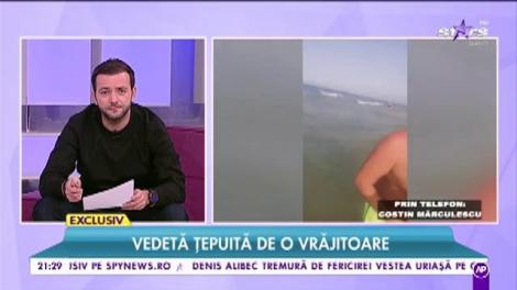 Vedetă păcălită de o vrajitoare. Primele declarații după ce a aruncat banii pe fereastră