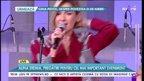 Alina Eremia cântă, în exclusivitate, o nouă variantă a celei mai îndrăgite piese din repertoriu, ”Poartă-mă”