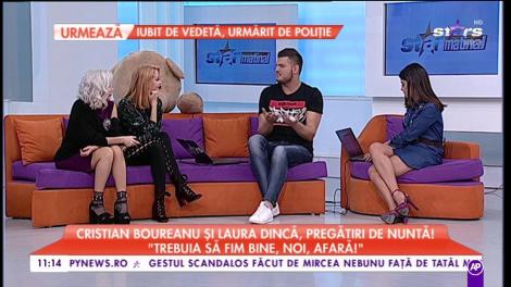 Cristian Boureanu și Laura Dincă, pregătiri de nuntă! „Luăm partea bună din tot ce s-a întâmplat”