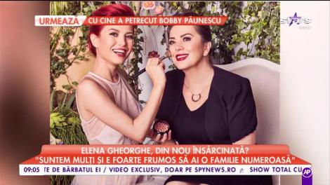 Elena Gheorghe, din nou însărcinată? „Suntem mulți și e foarte frumos să ai o familie numeroasă”