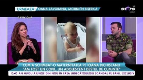 Cum a schimbat-o maternitatea pe Ioana Dichiseanu: "Trebuie să păstrez respect pentru..."