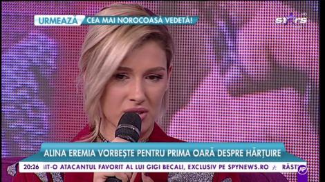 Alina Eremia vorbește pentru prima oară despre hărțuire: ”E o situație foarte neplacută”