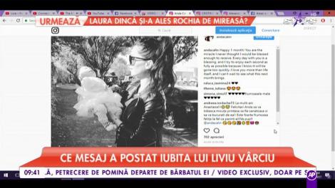 Fetiţa lui Liviu Vârciu a împlinit o lună
