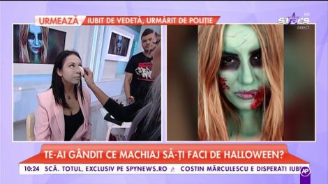 Te-ai gândit la ce machiaj să-ţi faci de Halloween?