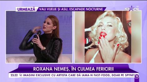 Roxana Nemeș, în culmea fericirii. Artista nu mai are ce să-și dorească