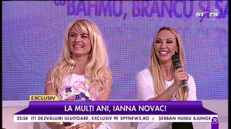 La multi ani Ianna Novac! De ziua ei, artista a fost sărbătorită în platoul Agenția VIP