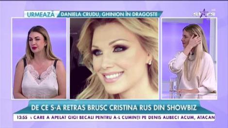 De ce nu mai apare Cristina Rus în lumea mondenă? „Am avut grijă de familie, de cei mici”
