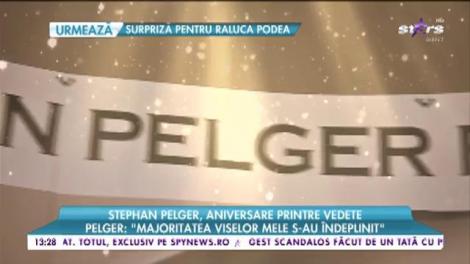 Stephan Pelger, aniversare printre vedete