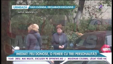 Elena Udrea este condusă de sofer și o amică. Blonda, îmbrăcată după ultima fiță chiar și la dentist