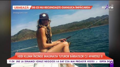 Este mamă a patru copii, model şi femeie de afaceri. Heidi Klumm, strălucitoare la 44 de ani