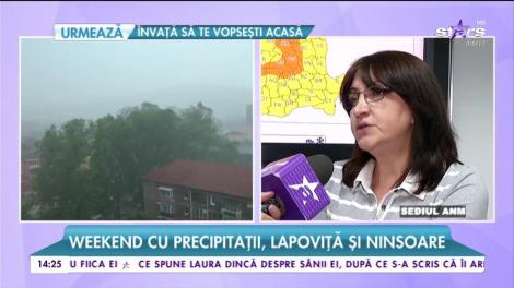 Val de frig peste România. Weekend cu precipitații, lapoviță și ninsoare