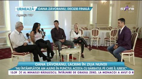 Oana Zăvoranu, lacrimi în ziua nunții ei: „Cred într-o putere supranaturală”
