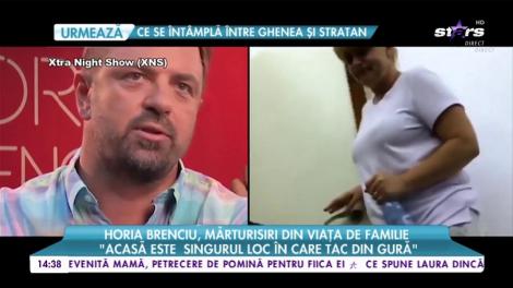 Horia Brenciu, mărturisiri din viața de familie: „În fiecare seară stau cu soția mea de vorbă”