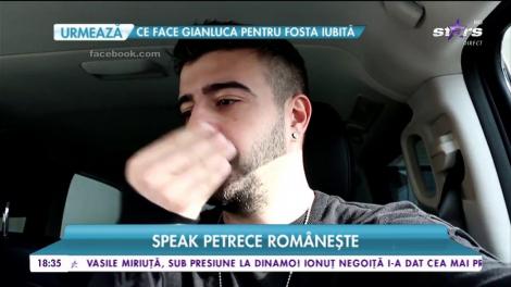 Speak petrece românește. Și-a dus iubita la film