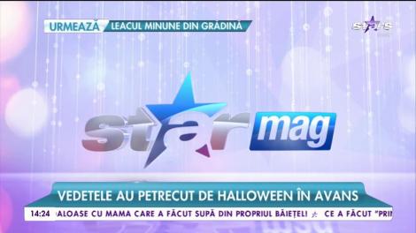 Vedetele au petrecut de Halloween în avans