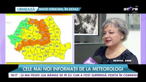 România sub cod portocaliu de vânt și ninsori viscolite