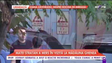 Matei Stratan a mers în vizită la Mădălina Ghenea. Imaginile care spun mai mult decât o mie de cuvinte