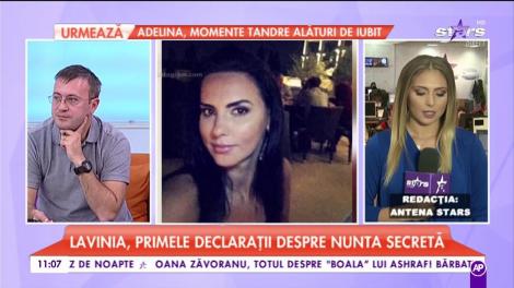 Lavinia, primele declarații după nunta cu Ștefan Bănică și despre copilaș: ”Sunt foarte, foarte fericită”
