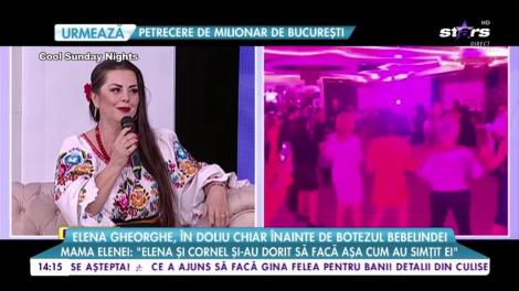 Elena Gheorghe, în doliu chiar înainte de botezul Bebelindei. Mama Elenei: ”Soacra mea avea 84 de ani”