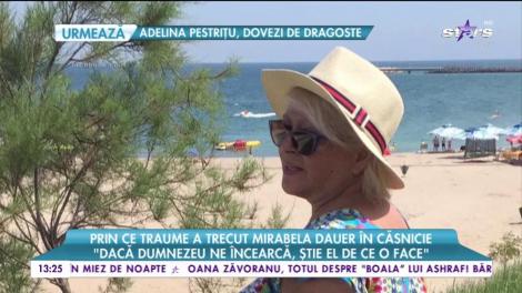 "Am vrut să mă calugăresc”. Mirabela Dauer și-a deschis sufletul și a povestit traumele prin care a trecut, în căsnicie: ”Soțul mă bătea, dar am stat cu el pentru părinții mei"