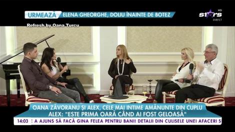 Oana Zăvoranu și Alex, cele mai intime amănunte din cuplu: ”Noaptea mă duc și îmi tai cea mai subțire felie de salam”