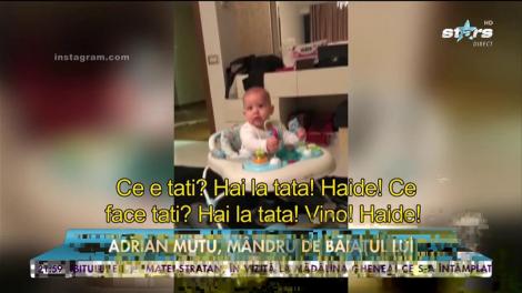 Adrian Mutu, mândru de băiatul lui