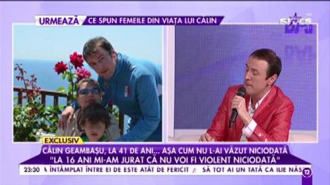 Călin Geambașu: „La 16 ani am jurat că nu voi mai fi violent niciodată”
