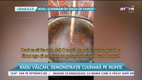 Mihai Morar şi Radu Vâlcan, peripeţii în munţi. Cele două vedete au avut un weekend de neuitat împreună
