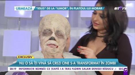 Apariție șocantă de Halloween