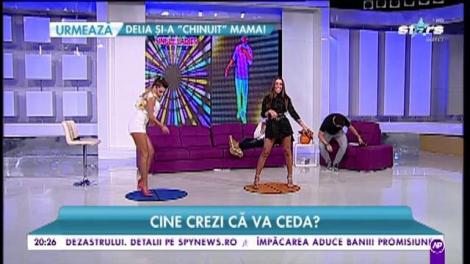 "Libelula" lui Speak vs. Elena, asistenta lui Mihai Morar, bătaie, în direct! Cine dansează cel mai bine?