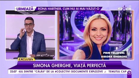 La mulţi ani, Simona Gherghe! Simona: "Ziua mi-am petrecut-o cu fiica mea în braţe"