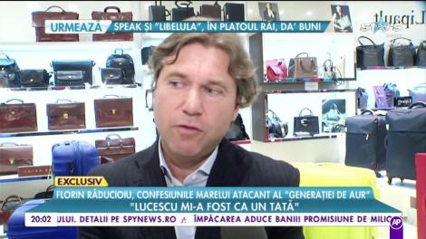 Florin Răducioiu, confesiunile marelui atacant al "Generaţiei de Aur": "Palma de la Mircea Lucescu m-a ajutat"