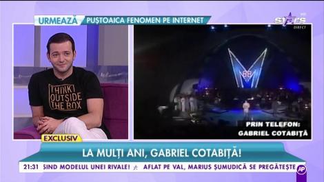 Cum petrece Gabriel Cotabiță la vârsta de 62 de ani?