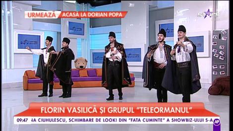 Florin Vasilică și grupul ”Teleormanul” cântă în platoul Star Matinal