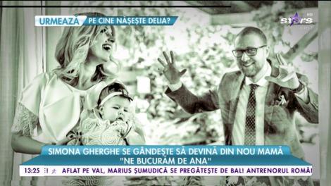 Simona Gherghe, din nou mămică? "Lucrurile astea se întâmplă așa... chiar dacă am 40 de ani"