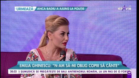 Emilia Ghinescu: „Cu tata nu am avut o relație foarte bună...”