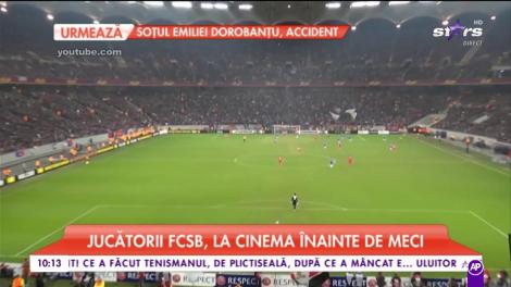 Jucătorii FCSB, la cinema înainte de meciul cu Hapoel Beer Sheva
