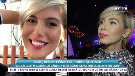 Sore, despre complexele, durerile și jignirile din copilărie: "Colegii îmi spuneau că sunt domnul castor"