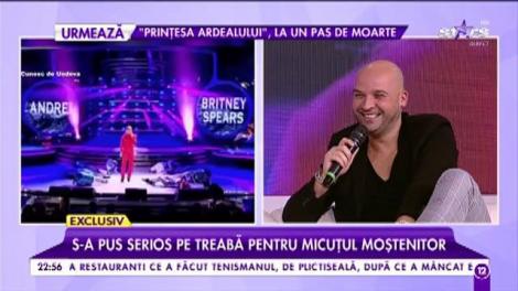 Andrei de la ”Alb Negru” vorbește despre fotbal și despre o nouă piesă pe care o va lansa cu Liviu Vârciu