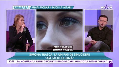 Simona Trașcă: „Din copilărie îmi doream să mor. În familie am avut 3 sinucideri”