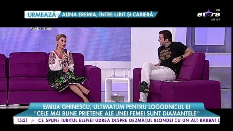 Emilia Ghinescu, ultimatum pentru logodnicul ei: ”Daca nu ne căsătorim anul acesta, va trebui să îmi ia alt inel”